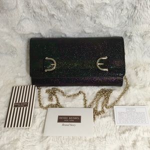 HENRI BENDEL (RARE) BELMONT PETROL WALLET